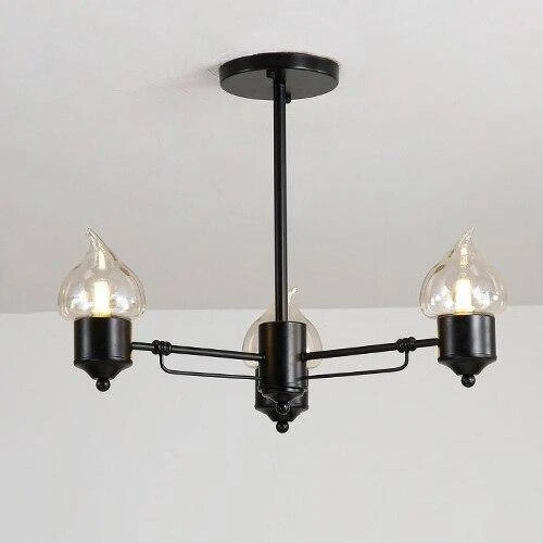 Lustre Design à Lampes Bougies Moderne 11 Lustre Design à Lampes Bougies Moderne – Image 9