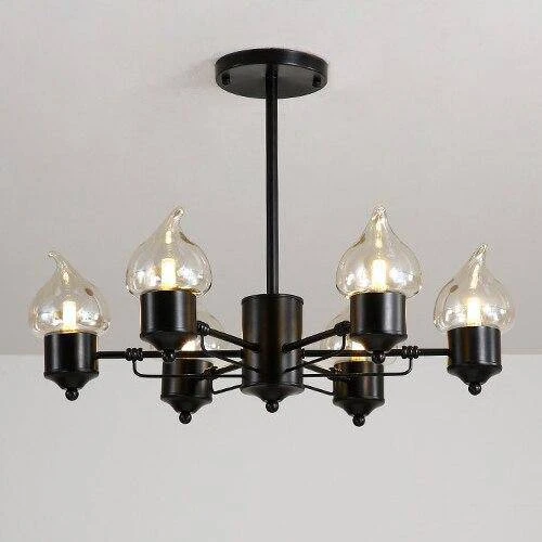 Lustre Design à Lampes Bougies Moderne 6 Lustre Design à Lampes Bougies Moderne – Image 4