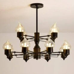 Lustre Design à Lampes Bougies Moderne 15 Lustre Design à Lampes Bougies Moderne -Lumeers Boutique product image 1135226916 f162606d 7a19 4ffa aeda 6a07f16a668f