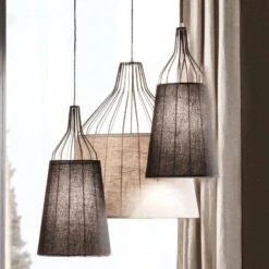 Suspension LED Avec Abat-jour En Tissu Zen -Lumeers Boutique product image 1160525074 360b25ba 0f82 422b 8eec cf50b301fcac