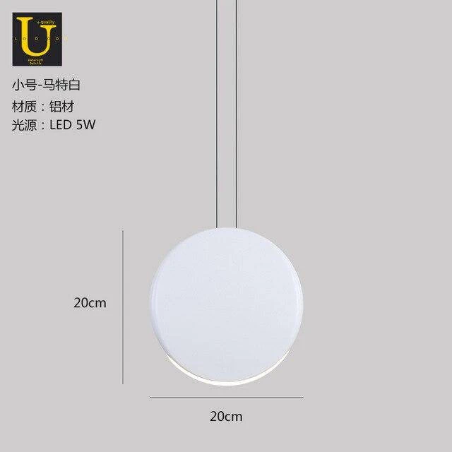 Suspension Design Ronde En Aluminium LED 16 Suspension Design Ronde En Aluminium LED – Image 14