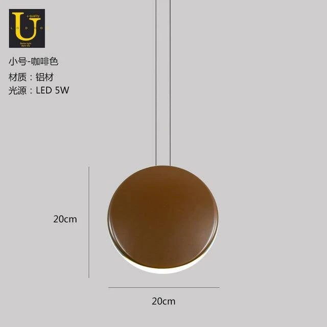 Suspension Design Ronde En Aluminium LED 13 Suspension Design Ronde En Aluminium LED – Image 11