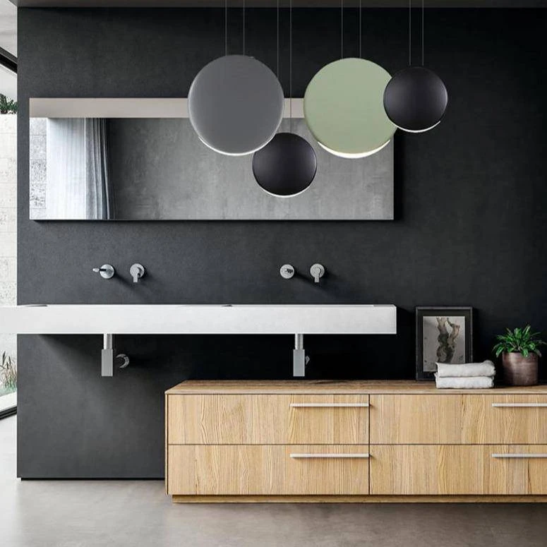 Suspension Design Ronde En Aluminium LED 6 Suspension Design Ronde En Aluminium LED – Image 4