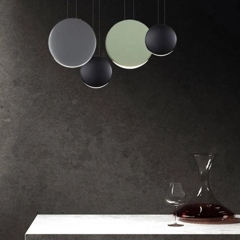 Suspension Design Ronde En Aluminium LED 5 Suspension Design Ronde En Aluminium LED – Image 3