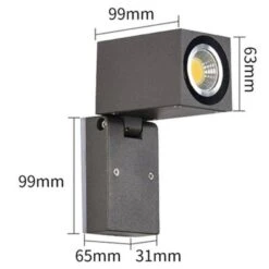 Applique Murale Avec Spot Cubique Orientable Simple 13 Applique Murale Avec Spot Cubique Orientable Simple -Lumeers Boutique product image 1212832586 cc9fe4a4 4de1 4551 bfa6 1686ab710014