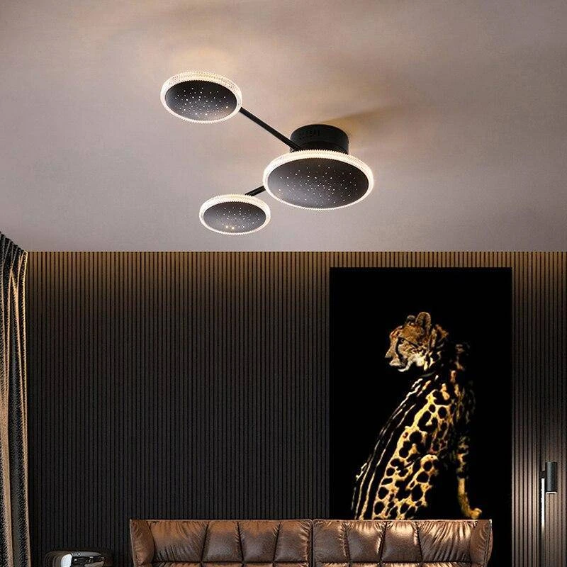 Plafonnier Design Avec Plusieurs Ronds LED Creative 5 Plafonnier Design Avec Plusieurs Ronds LED Creative – Image 3