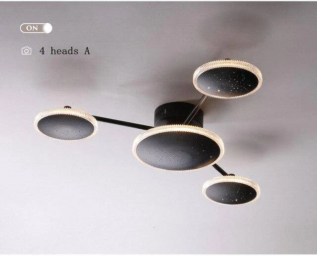 Plafonnier Design Avec Plusieurs Ronds LED Creative 9 Plafonnier Design Avec Plusieurs Ronds LED Creative – Image 7