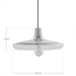 Suspension LED En Verre Conique Et Support En Bois Vintage -Lumeers Boutique product image 1219837010 06385349 51f2 4574 9181 eed53b5dcc00