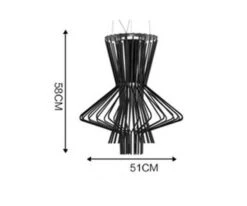 Suspension Design LED En Cage Métal Style Industriel 17 Suspension Design LED En Cage Métal Style Industriel -Lumeers Boutique product image 1221911833 39e93f7f 9ac7 44b8 9b7f 2ede5f945be0