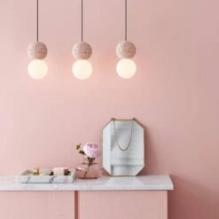 Suspension Design En Boule En Ciment Façon Terrazzo LED -Lumeers Boutique product image 1339143039 54680e6f 30ca 42b7 9ef6 801a1eb66746