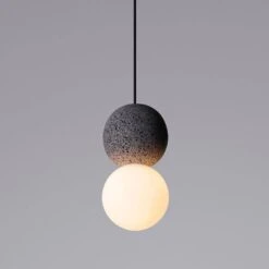 Suspension Design En Boule En Ciment Façon Terrazzo LED -Lumeers Boutique product image 1339143043 b2d59080 0e4e 4996 93f2 3209453d2586