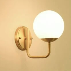 Applique Murale Design à LED Dorée Avec Boule En Verre Luxury -Lumeers Boutique product image 1339147506 ac829d6a dfde 434c ac3b 673759b53e9c