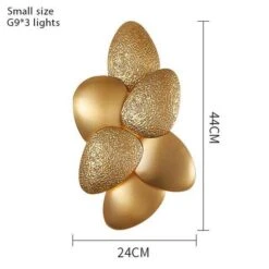 Applique Murale Design Galets Dorés Luxury -Lumeers Boutique product image 1339149215 64cf45df 0cde 4e67 a4ad 7164d06dcd4f