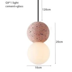 Suspension Design En Boule En Ciment Façon Terrazzo LED -Lumeers Boutique product image 1339149425 67ca9032 7293 411d 8749 2ad7b97da10e