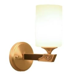 Applique Murale Doré Avec Abat-jour Cylindrique En Verre Indoor -Lumeers Boutique product image 1339152146 35a1c1cc 8ac2 45e6 91bc 455d5df1f5a0