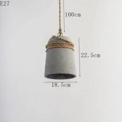 Suspension Rétro En Ciment Et Cordage Concret -Lumeers Boutique product image 1339152548 0906d546 bb89 4486 b706 975628bd9558