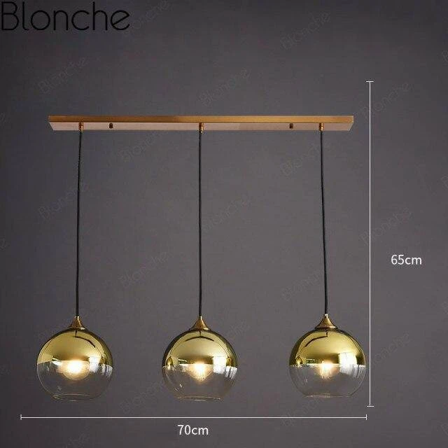 Suspension Design LED Avec Boule En Verre Fumé Loft 11 Suspension Design LED Avec Boule En Verre Fumé Loft – Image 9