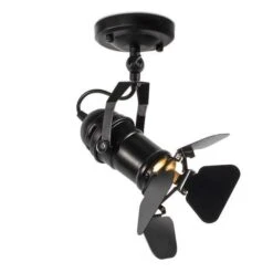 Spot Moderne à LED Cylindre En Métal Noir Style Caméra 17 Spot Moderne à LED Cylindre En Métal Noir Style Caméra -Lumeers Boutique product image 1390576611 4ca9018b f768 4535 96ad 29606ad2f1b9