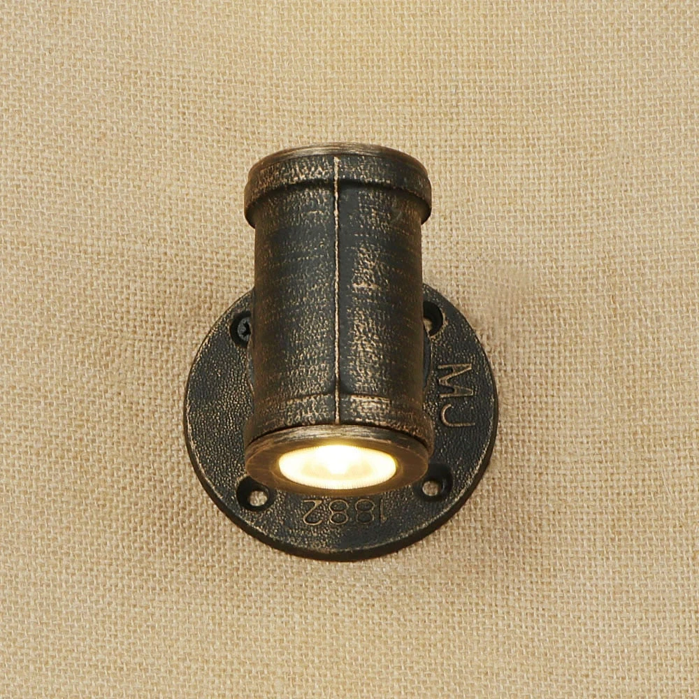 Applique Murale Retro LED Style Tuyau Métallique Tino 6 Applique Murale Retro LED Style Tuyau Métallique Tino – Image 4