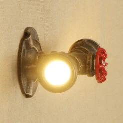 Applique Murale Retro LED Style Tuyau Métallique Tino 25 Applique Murale Retro LED Style Tuyau Métallique Tino -Lumeers Boutique product image 1393405750