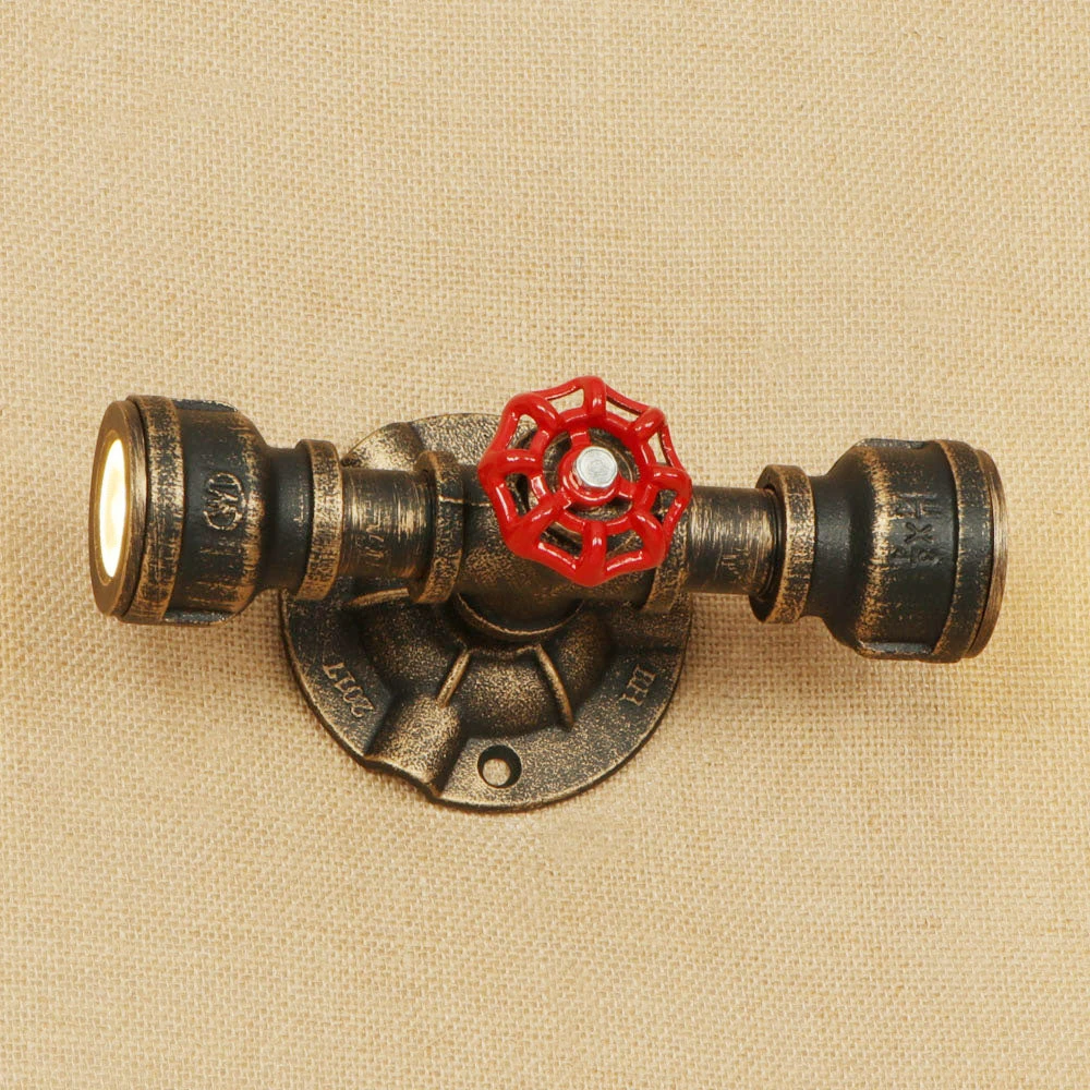 Applique Murale Retro LED Style Tuyau Métallique Tino 11 Applique Murale Retro LED Style Tuyau Métallique Tino – Image 9