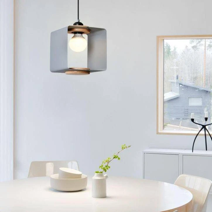 Suspension Design Cube Ouvert De Couleur Hand 7 Suspension Design Cube Ouvert De Couleur Hand – Image 5