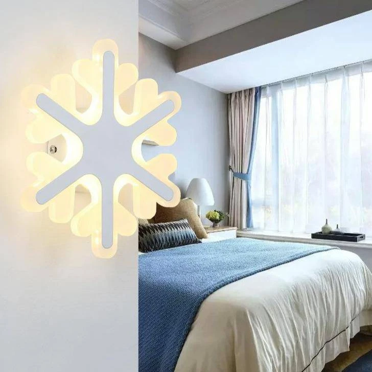 Applique Murale LED Flocon De Neige 5 Applique Murale LED Flocon De Neige – Image 3