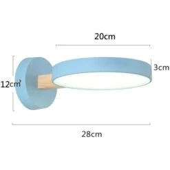 Applique Murale Scandinave LED Circulaire Et Détails En Bois Cesia 24 Applique Murale Scandinave LED Circulaire Et Détails En Bois Cesia -Lumeers Boutique product image 1395110643