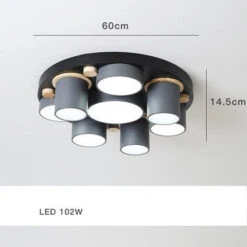 Plafonnier Design LED Avec Plusieurs Tubes Colorés Orion -Lumeers Boutique product image 1405831951