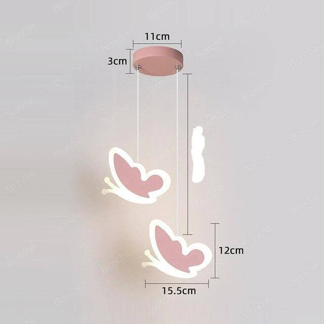Suspension Rose Ou Blanche LED Avec Des Formes Différentes Pour Les Enfants 12 Suspension Rose Ou Blanche LED Avec Des Formes Différentes Pour Les Enfants – Image 10