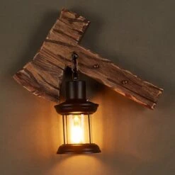 Applique Murale Vintage En Bois Et Métal Noir Ignase 15 Applique Murale Vintage En Bois Et Métal Noir Ignase -Lumeers Boutique product image 1428961485