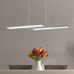 Suspension Moderne LED En Zig Zag Argenté Maya 12 Suspension Moderne LED En Zig Zag Argenté Maya -Lumeers Boutique product image 1445780282