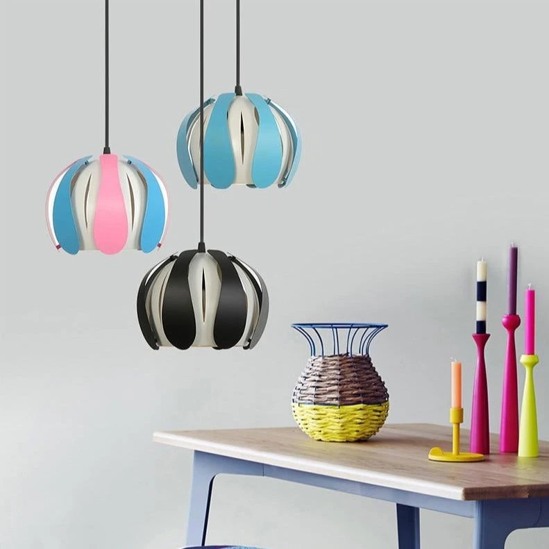 Suspension à LED Avec Abat-jour Coloré Ronah 4 Suspension à LED Avec Abat-jour Coloré Ronah – Image 2