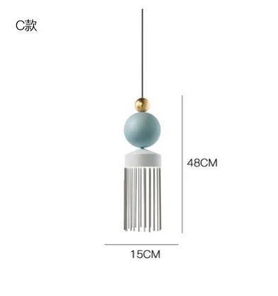 Suspension Design En Métal Arrondi Coloré Tassel 10 Suspension Design En Métal Arrondi Coloré Tassel – Image 8