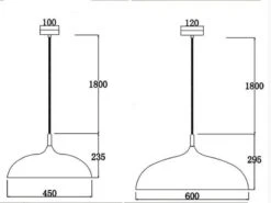 Suspension Design LED à L'abat-jour Arrondi En Métal Blanc Creative -Lumeers Boutique product image 1541584171 713e1de8 3e4b 4432 8556 3b63acca00de