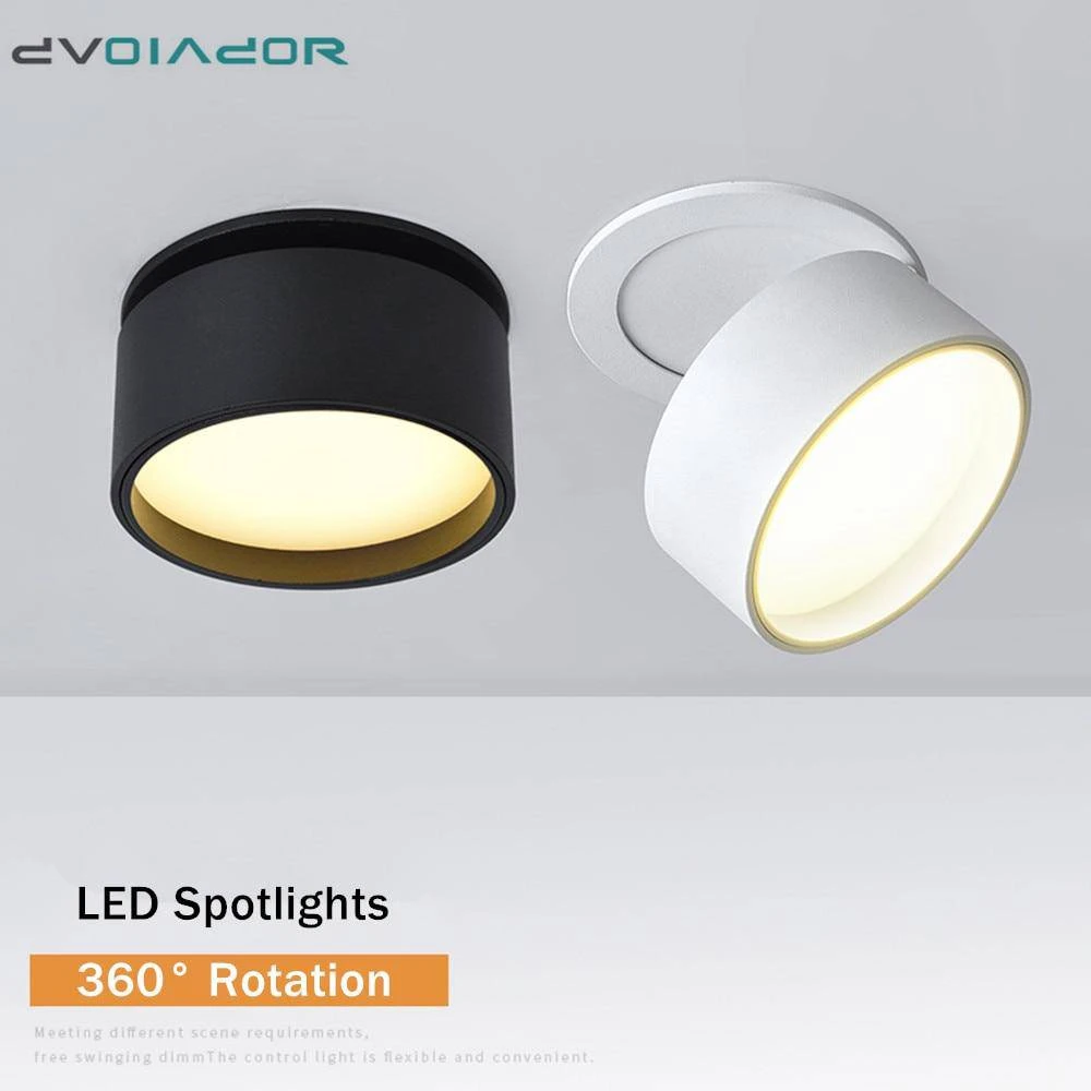 Spot Rond LED Avec Orientation à 360° Light 5 Spot Rond LED Avec Orientation à 360° Light – Image 3