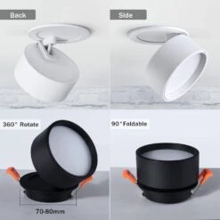 Spot Rond LED Avec Orientation à 360° Light 14 Spot Rond LED Avec Orientation à 360° Light -Lumeers Boutique product image 1544190031 8f505fed 0d32 4b7b 8f93 a9e6854e7f34