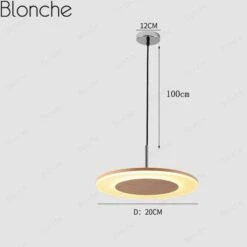 Suspension Moderne LED Avec Disque En Bois Style Hang -Lumeers Boutique product image 1561577935 f56f9920 cf8d 4df6 a383 e610a548c088