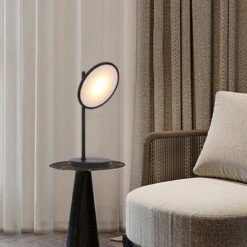Lampadaire Design LED En Métal Noir Avec Grand Cercle Lumineux Nordic -Lumeers Boutique product image 1561861597 31b390e8 2936 48fe afa1 62b7b14395a9