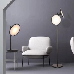 Lampadaire Design LED En Métal Noir Avec Grand Cercle Lumineux Nordic -Lumeers Boutique product image 1561861602 6aed1386 f4fb 4d4f b3a8 dbac999ece2b