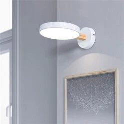 Applique Murale Scandinave LED Circulaire Et Détails En Bois Cesia 22 Applique Murale Scandinave LED Circulaire Et Détails En Bois Cesia -Lumeers Boutique product image 1580579958