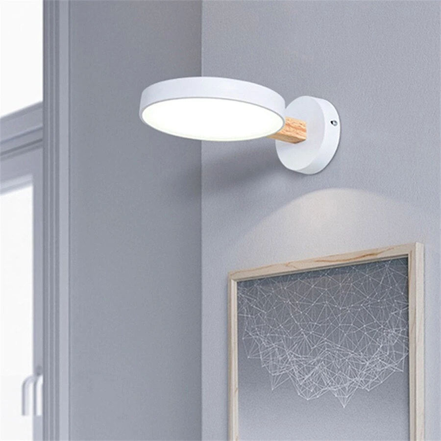 Applique Murale Scandinave LED Circulaire Et Détails En Bois Cesia 10 Applique Murale Scandinave LED Circulaire Et Détails En Bois Cesia – Image 8