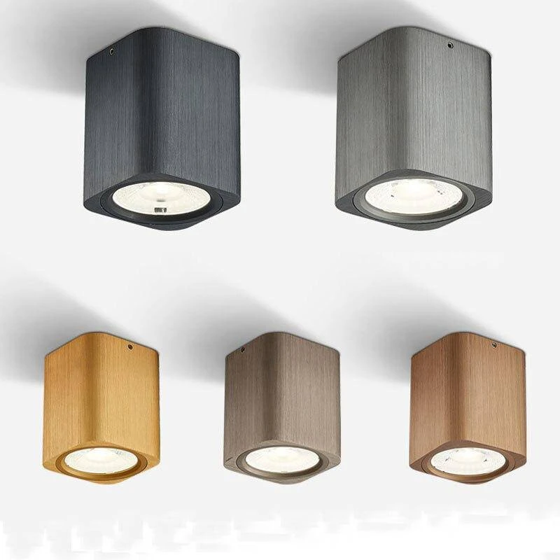 Spot Design à LED Cubique En Métal Coloré Light Hall 5 Spot Design à LED Cubique En Métal Coloré Light Hall – Image 3