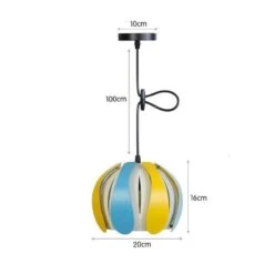 Suspension à LED Avec Abat-jour Coloré Ronah 27 Suspension à LED Avec Abat-jour Coloré Ronah -Lumeers Boutique product image 1594514296