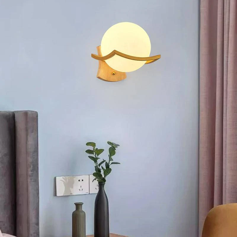 Applique Murale Design LED Boule En Verre Cristal Luxury 4 Applique Murale Design LED Boule En Verre Cristal Luxury â Image 2