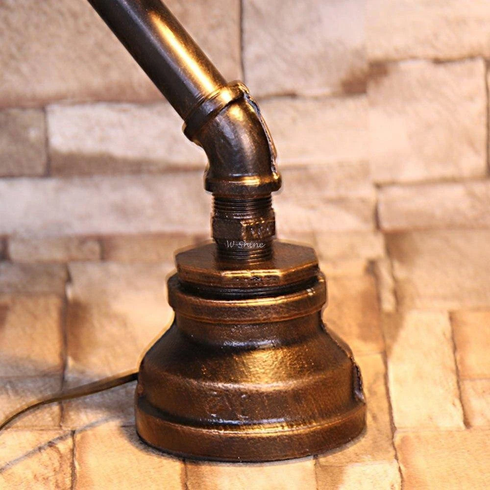 Lampe à Poser Rétro LED En Métal Style Industriel 5 Lampe à Poser Rétro LED En Métal Style Industriel – Image 3