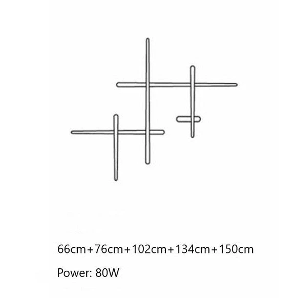 Applique Murale Design LED Barres Lumineuses Simples Amayel 14 Applique Murale Design LED Barres Lumineuses Simples Amayel – Image 12