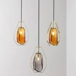 Suspension Design LED En Verre Géométrique De Couleurs Coffee -Lumeers Boutique product image 1621672907 917dd5ba 45ac 4e47 83fb ce223491a2ac