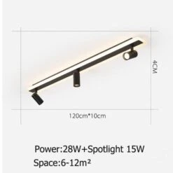 Plafonnier Design Moderne LED En Métal Noir Avec Plusieurs Spots Lumineux -Lumeers Boutique product image 1625088038 14f174c6 2d6c 47e6 946a 66f9498b826f