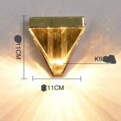 Applique Murale Design à LED En Verre De Cristal Luxury -Lumeers Boutique product image 1634361795 b95f7f87 2bee 4055 babc b5f84d31a044